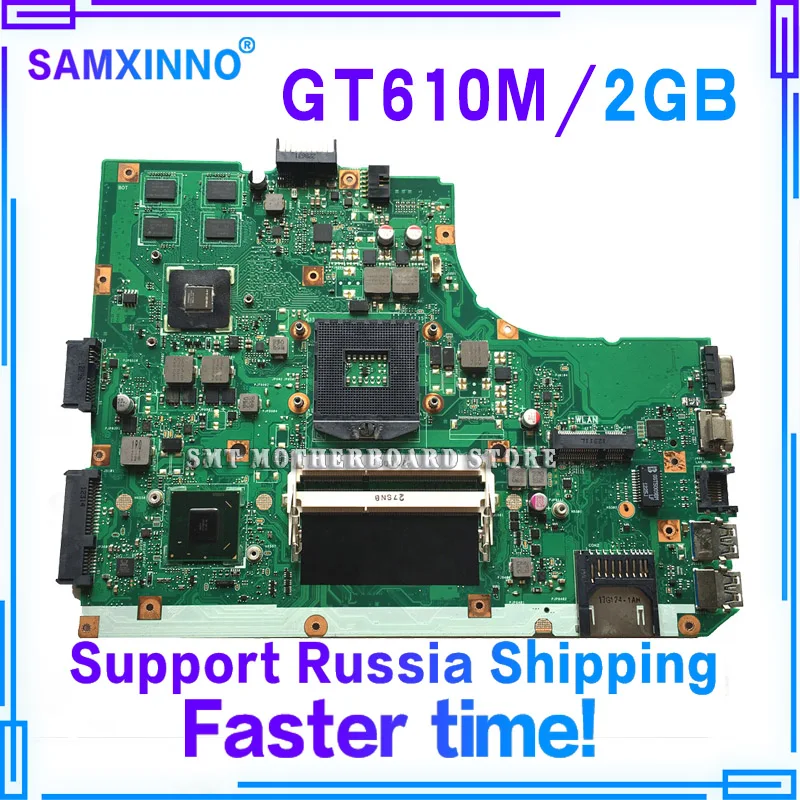 K55VD Motherboard REV3.0/3.1 GT610M 2GB For ASUS R500A K55V laptop Motherboard K55VD Mainboard K55VD Motherboard test 100% ok K55VD Motherboard REV3.0/3.1 GT610M 2GB For ASUS R500A K55V laptop Motherboard K55VD Mainboard K55VD Motherboard test 100% ok