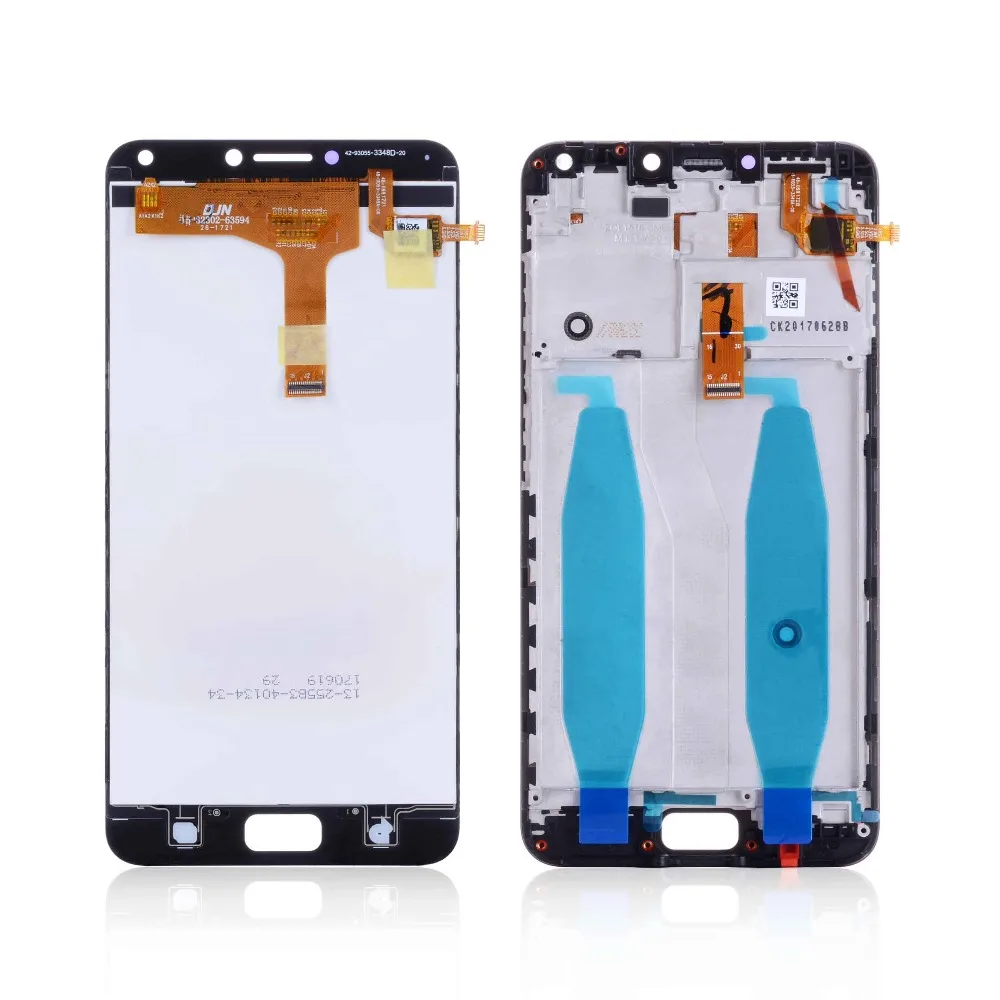 Продажа Дисплей для Asus Zenfone 4 Max ZC554KL X001D LCD в сборе с тачскрином на рамке Оригинал 5.5 черный белый