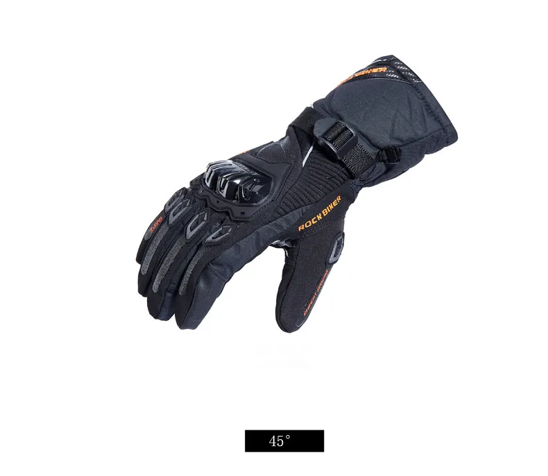 Рок Байкер Новые модные зимние теплые водонепроницаемые перчатки для езды на мотоцикле мужские Guantes мото-перчатки Dain guantes moto cross M L XL XXL