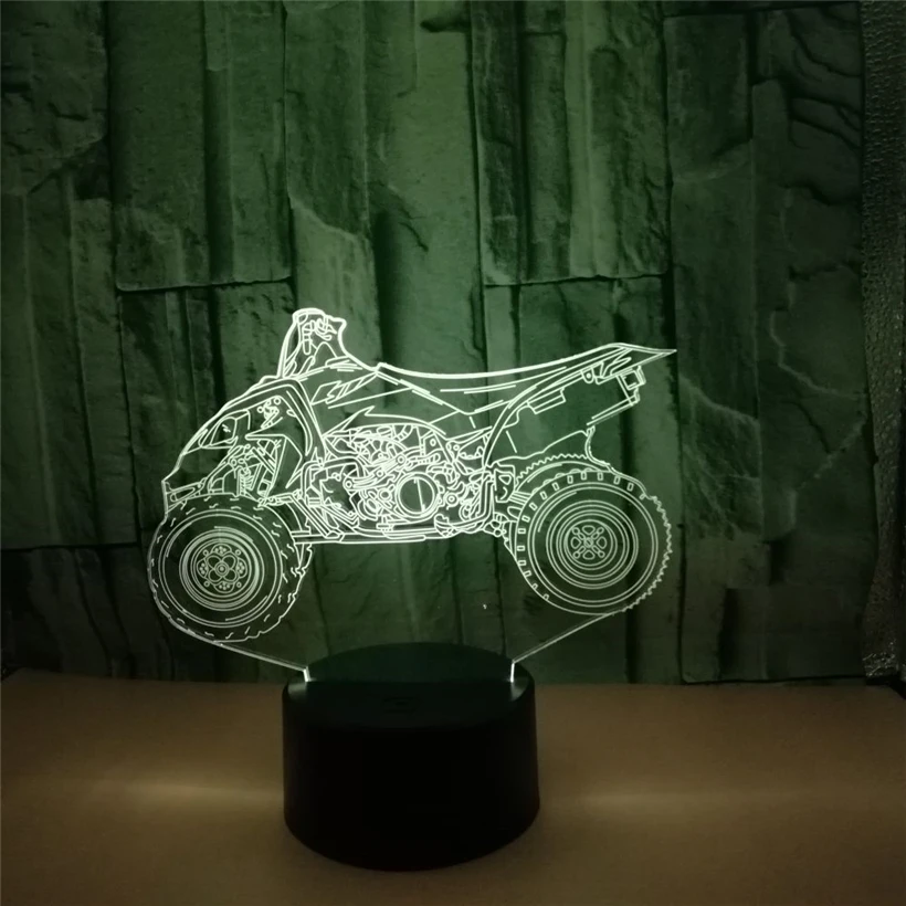 motorcycle 3D night light (4)