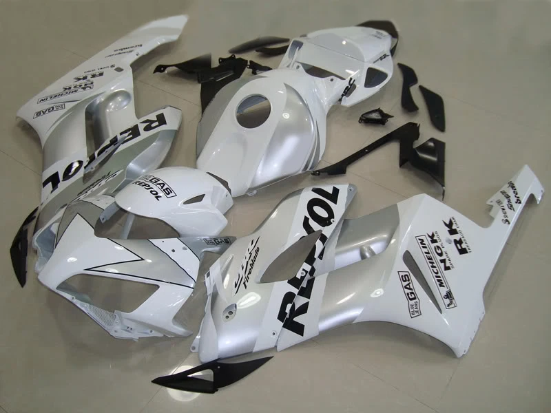Корпус инжектора для(hd) CBR 1000RR CBR1000 RR 04-05 CBR1000RR 04 05 красный черный CBR 1000 RR 2004 2005 OEM обтекатели комплект - Цвет: 3