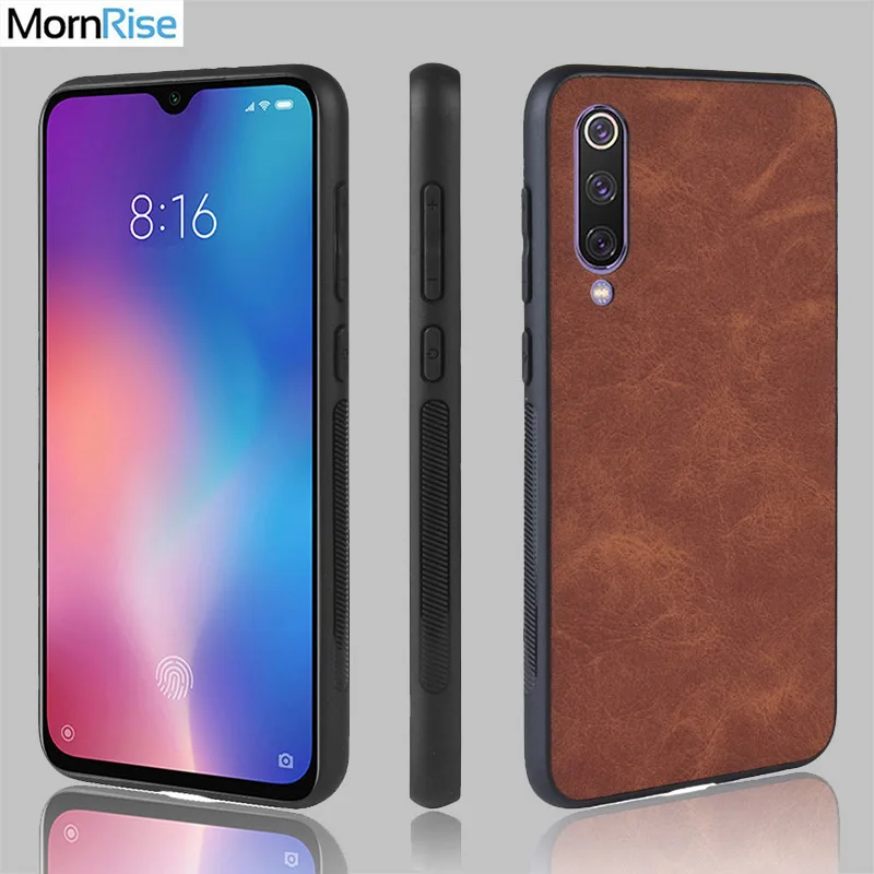 Новая модная Обложка на заднюю панель из искусственной кожи для Xiomi Xiaomi MI 9 MI9