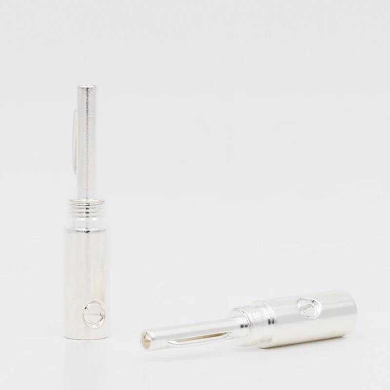 

Silver plated Banana plug banana adapter Silver Banana Connectors