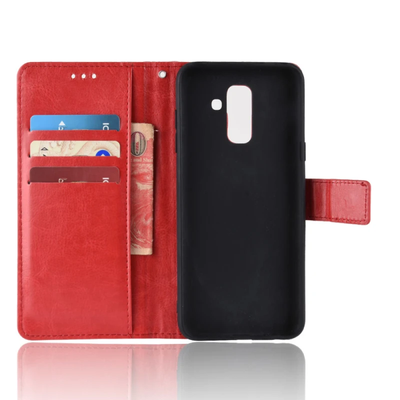 Samsung Galaxy A6 Plus (A9 Star Lite) PU leather+TPU flip case_9