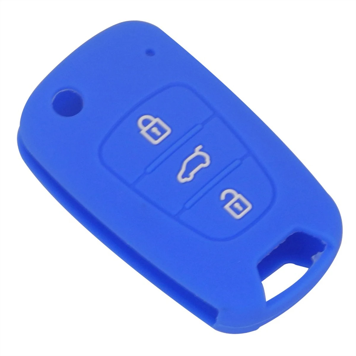 

Silicone Key Case 3 Button for Kia RIO K2 K5 Sportage Sorento Fit Solaris Verna Folding Key Cover