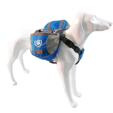 Мой Питомец 2 в 1 допускается жгут Светоотражающие Детская безопасность Регулируемый собака рюкзак Товары для собак Интимные аксессуары для небольших или большой собаки несут продукты