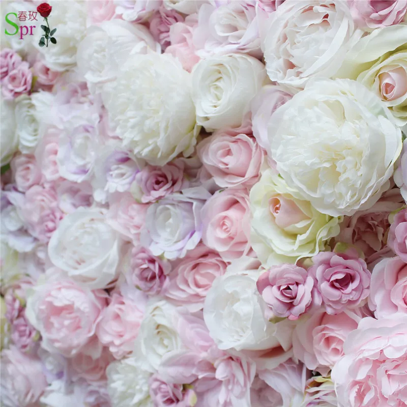 SPR silk rose flower wall backdrop wedding decoration artificial flowers arrangements table runner arch flowers for party baby SPR silk rose flower wall backdrop wedding decoration artificial flowers arrangements table runner arch flowers for party baby