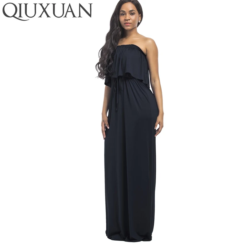 Plus Size Bandeau Dress