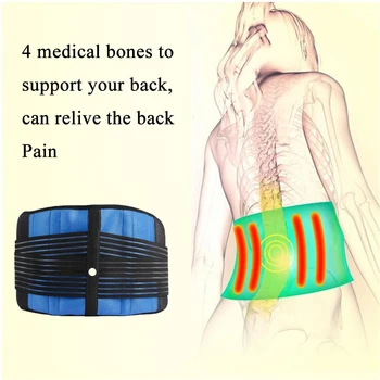 

Lumbar Support Corset Corset For the Lower Back Corrector de Postura Orthopedic Underwear Herniated Disc Brace Men Waist Brace
