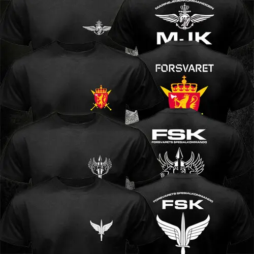 

New Norwegian Norway Army Special Forces Forsvarets Spesialkommando Fsk 2019 Brand New Men Clothing Fashion Men T Shirts Design