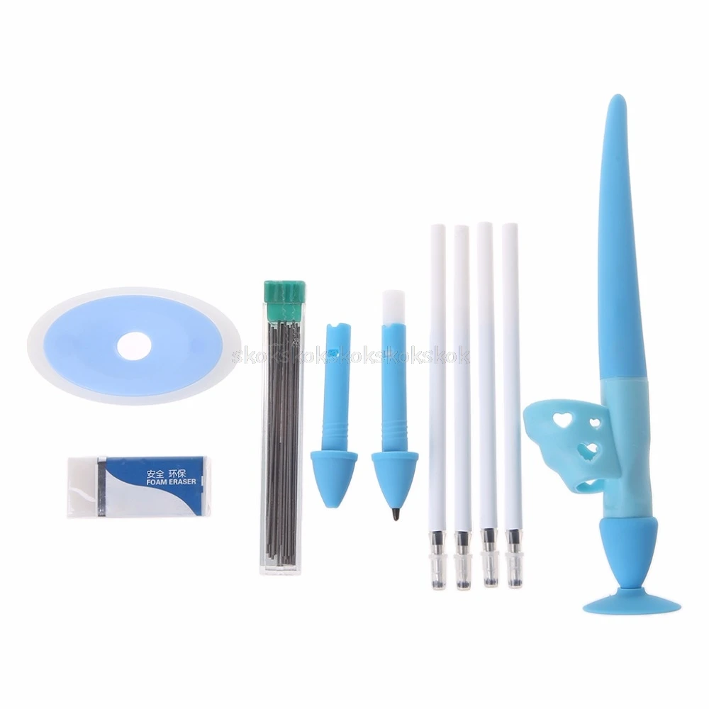 

Soft Silicone Pencil Grip Corrector Auto Pencil Creative Design Ergonomic Training Children Writing Aid Grip Posture Correct