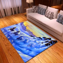 Нордические ковры, мягкие фланелевые ковры для гостиной, ковер домашний декор, детская комната, коврики для игр, ковры для гостиной