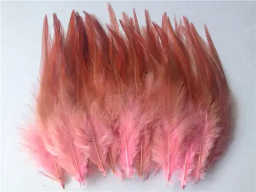 Горячая распродажа! 50 шт синее перо фазана, длина 10-15 см, DIY украшения для ювелирных изделий - Цвет: Pink