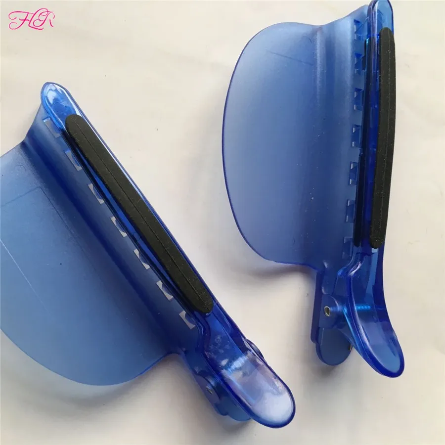 Секционирования клипы, легкий / скорость сепаратора клипы синий цвет 10 шт. для наращивания волос