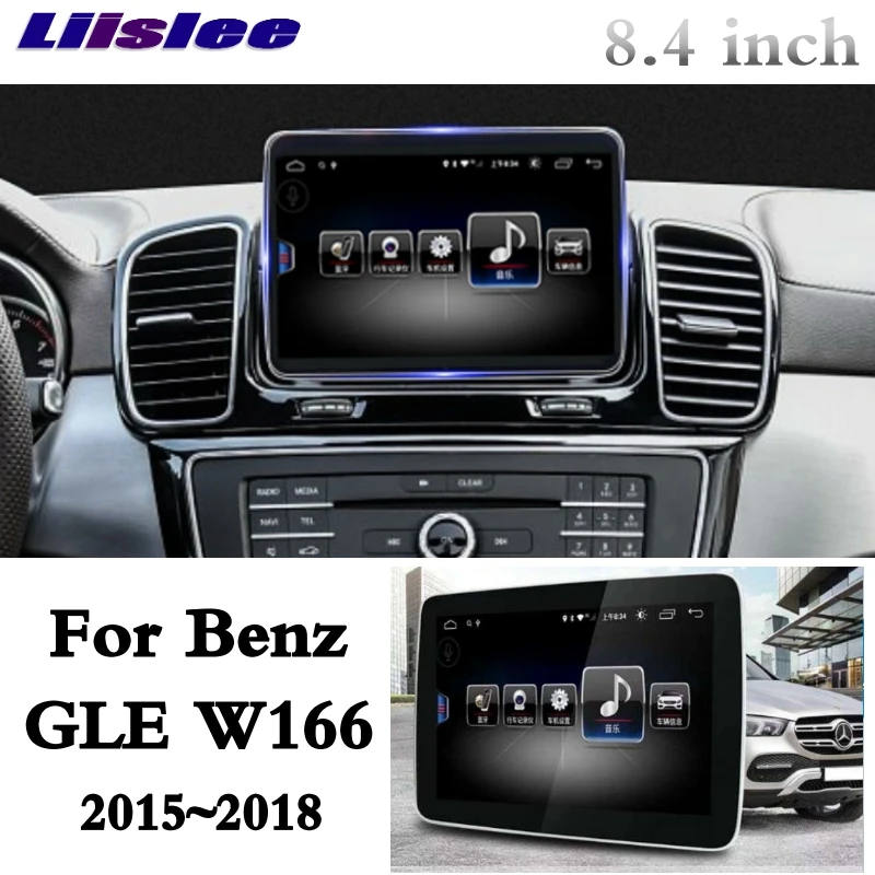 Cheap For Mercedes Benz MB GLE ML M Class W166 2015~2018 Liislee Car Multimedia Player NAVI CarPlay Adapter Car Radio GPS Navigation 14