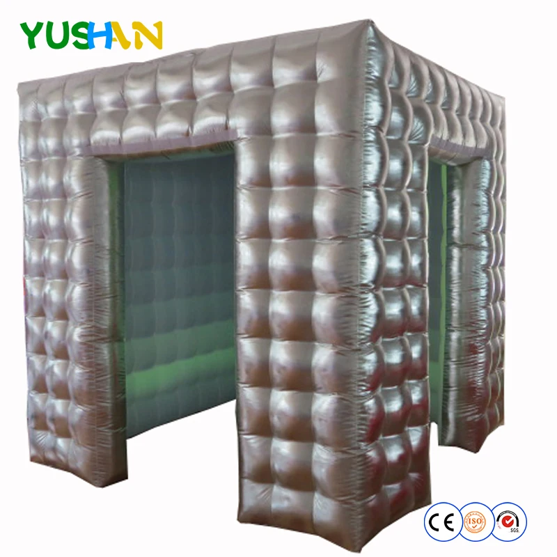 Silver Booth LED bottom