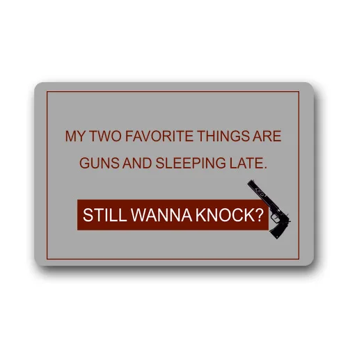 Custom Your Own Indoor / Outdoor My Two Favorite Things Doormat | Дом и сад