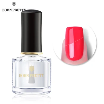 

BORN PRETTY Peel Off Fast Dry Nail Top Coat 6ml Water-based Odourless Polish varnish Nail Art Varnish Nail Care