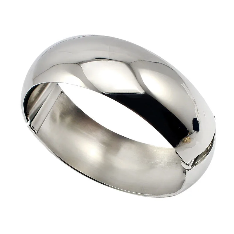 Модный широкий серебряный браслет/золото 2 цвета дизайн открытие браслет для женщин мать женский Pulseiras