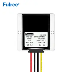 48 В в до В 24 В 5A 120 Вт DC преобразователь 48VDC к 24VDC 5 ампер Шаг вниз DC-DC Мощность конвертер 48 вольт до 24 вольт DIY бак напряжение