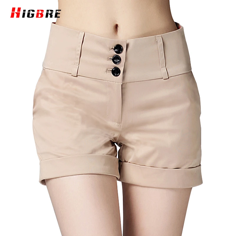 New High Quality 2017 Big Size Women Shorts Summer Size Casual Elegant