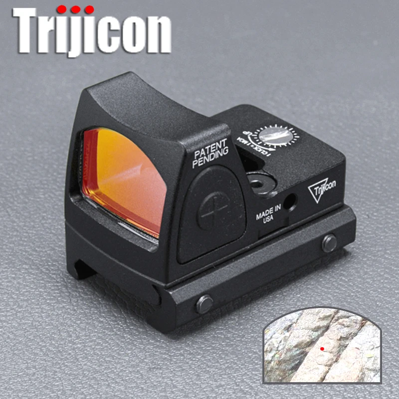 Mini RMR Red Dot Sight Collimator Glock/Rifle Reflex Sight Scope fit 20mm Weaver Rail Voor Airsoft/ hunting Rifle/ Handgun Mini RMR Red Dot Sight Collimator Glock/Rifle Reflex Sight Scope fit 20mm Weaver Rail Voor Airsoft/ hunting Rifle/ Handgun