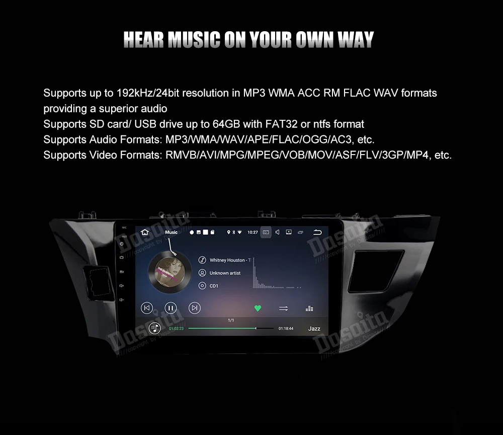 Sale Car Radio GPS Android 9.0 1 Din For Toyota Corolla 2014 2015 2016 Radio 4-core Multimedia Support DAB DVR carplay camera TPMS 16 Sale Car Radio GPS Android 9.0 1 Din For Toyota Corolla 2014 2015 2016 Radio 4-core Multimedia Support DAB DVR carplay camera TPMS 16