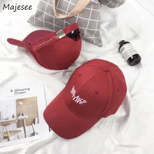 Бейсболка s Женская с буквенным принтом Регулируемая уличная Женская кепка s бейсболка Солнцезащитная затенение универсальная модная простая