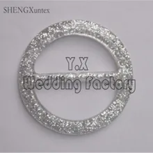 Круглая пряжка используется для стула створки стола бегуна и другие свадебные украшения