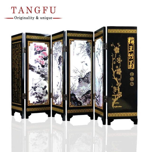 Aliexpress.com : Buy Lacquer Small Folding Screen room