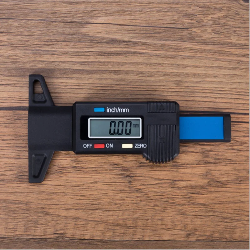 Car Tyre Digital Tread Brake Pad Shoe Gauge Depth Tester Car Tyre Digital Tread Brake Pad Shoe Gauge Depth Tester