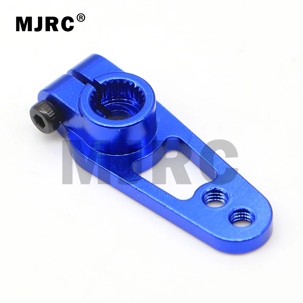MJRC 1PCS Aluminum Alloy 25T 31mm Steering Servo Arm Horn Black/Red/Blue Color for RC Car Crawler Parts