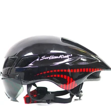 Scohiro works 2018 Mtb Mountain Bike bicicleta Road casco visor lente vidrio Capacete Ciclismo Cascos Bici MTB Ciclismo casco