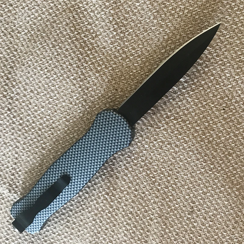 

Troodon BM3000 Tactical knife A07 A162 BM3350 folding knife EDC tool Carbon fiber pattern ABS plastic handle pocket gift knife