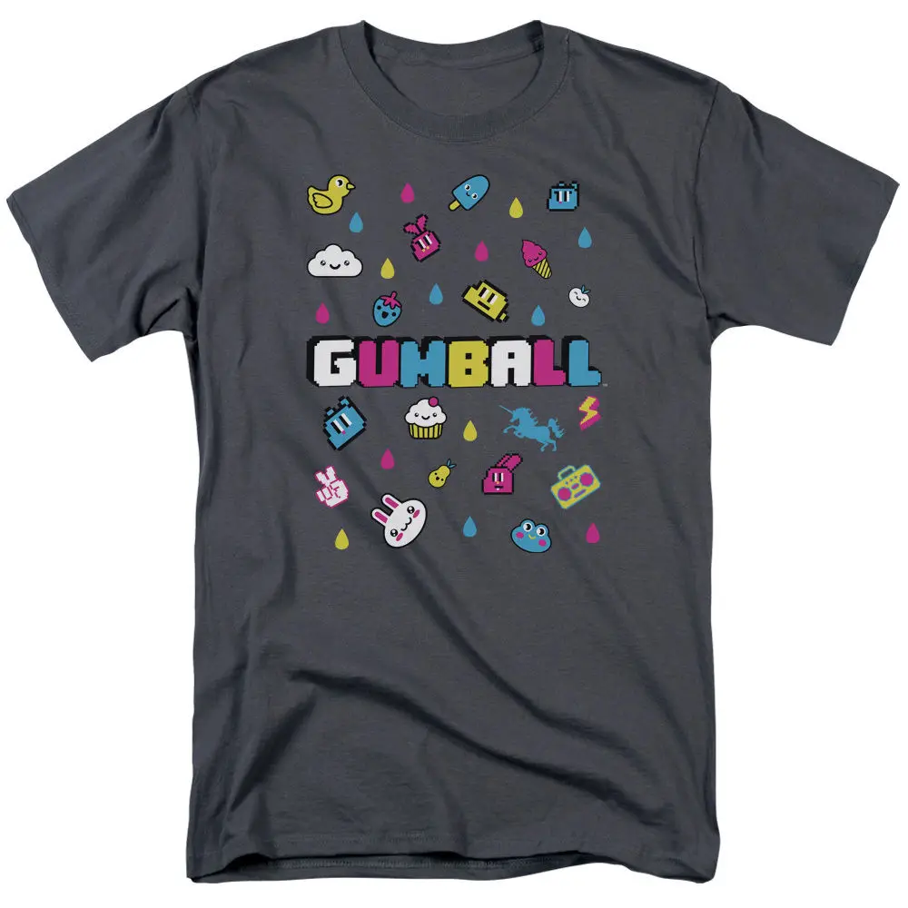 

Amazing World of Gumball FUN DROPS Licensed Adult T-Shirt All Sizes Cool Casual pride t shirt men Unisex Fashion tshirt