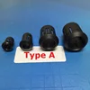 50PC LED Holder LED Seat/Clip F5 F8 F10 3MM 5MM 8MM 10MM Blace Plastic/Metal Chrome Bezel Panel Display/interval Block PC COVER ► Photo 2/6