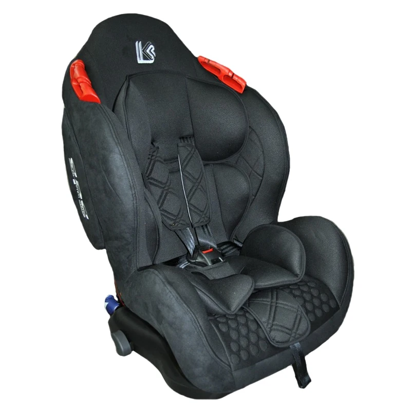 Черный Автокресло детское Little King BQ-02 IsoFix(9-36 кг - Цвет: Черный