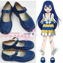 Fairy Tail Венди Marvell обувь для маскарада сапоги на заказ