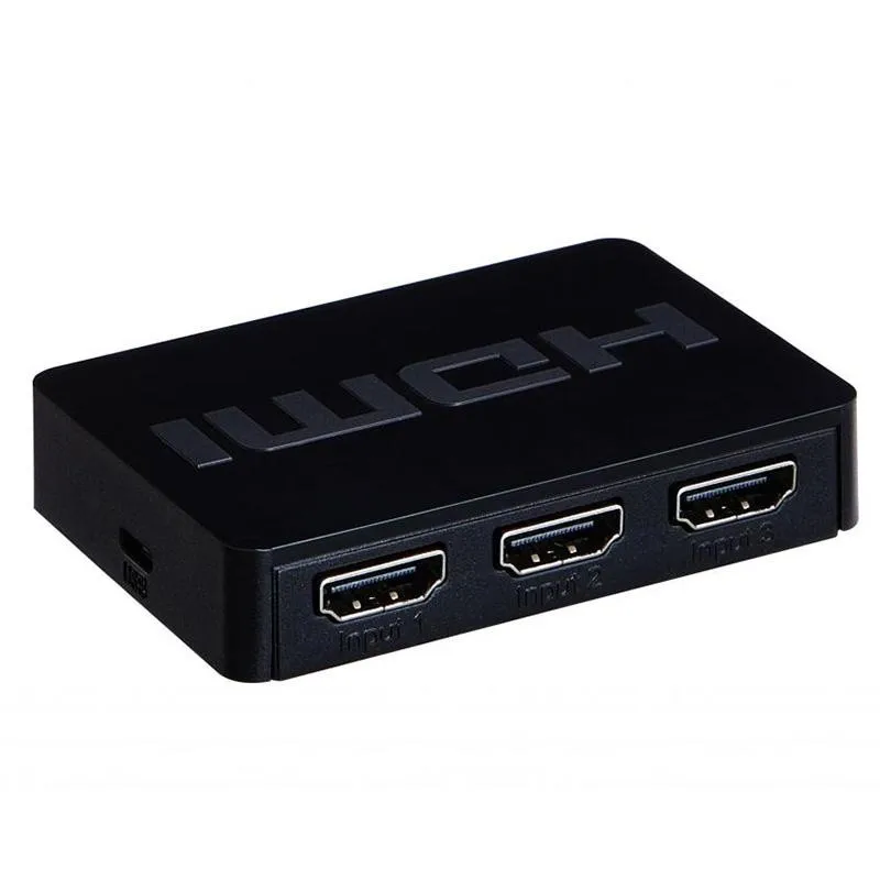 HIPERDEAL 3 порта 1080P видео HDMI переключатель сплиттер ИК пульт дистанционного управления для HDTV PS3 DVD EA Oct30HW