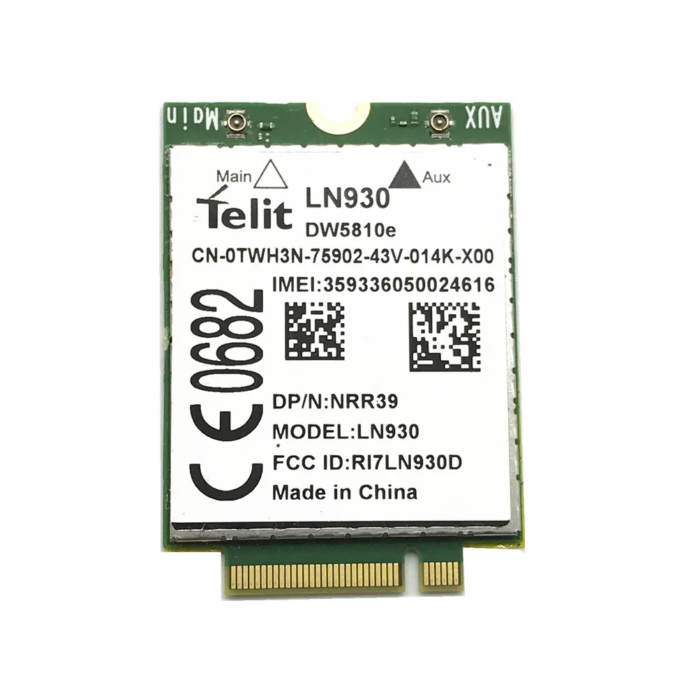For TELIT LN930 DW5810e 4G Wireless LTE Mobile WWAN Card 4G/LTE/DC-HSPA+ WWAN Card For TELIT LN930 DW5810e 4G Wireless LTE Mobile WWAN Card 4G/LTE/DC-HSPA+ WWAN Card