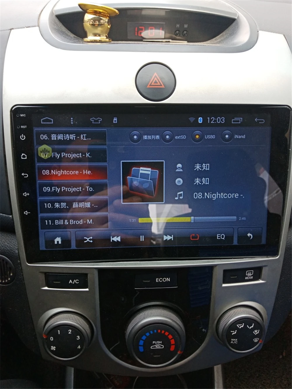 Perfect 9" android 9.1 Car Radio DVD Player for KIA forte 2009-2014 GPS Navigation Tape Recorder support DVR Camera Rear Carplay 4+64GB 2