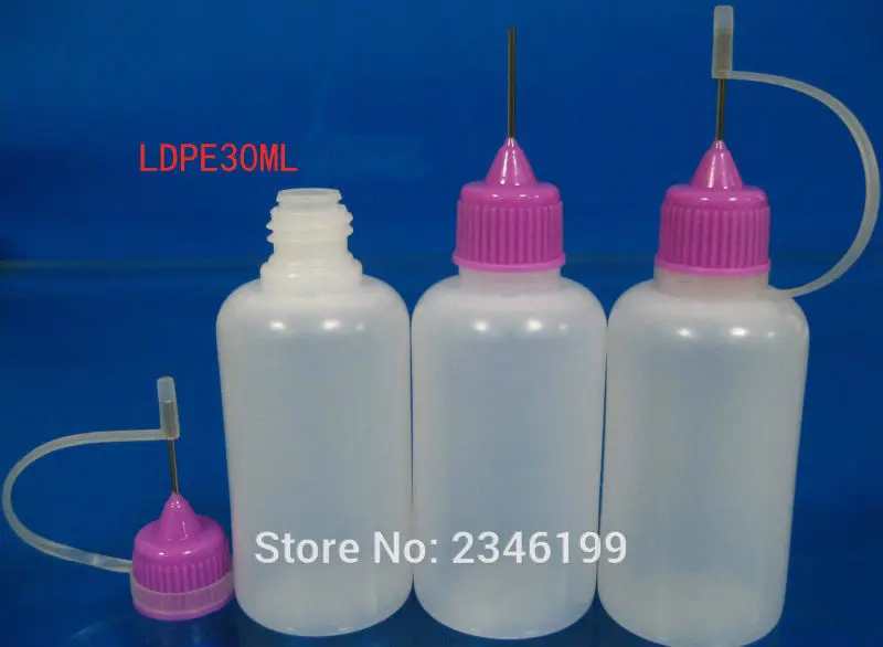 30ML 100pcs/lot Empty PE Cosmetic Liquid Dropper Bottle, DIY Plastic