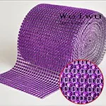 Rhinestone Mesh Trimming 13