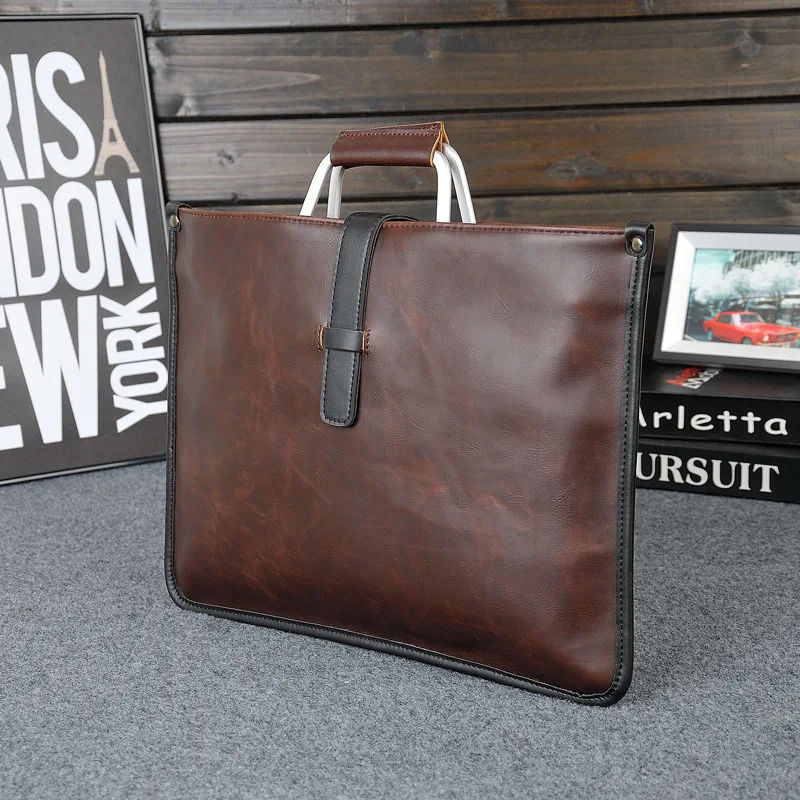 

YULYYE New High Quality Men's Travel Bags Casual Briefcase Business Shoulder Bag Men Messenger Bags Computer Metal Handbag Bag