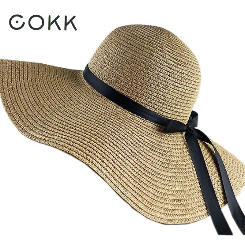 COKK sombreros de verano para mujeres Chapeau Femme sombrero de sol