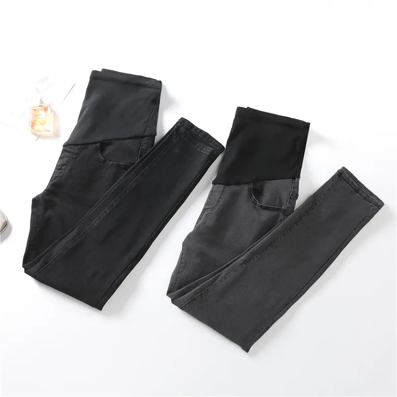 

Skinny Denim Maternity Jeans Clothes for Pregnant Women Spring Summer Pregnancy Elastic Trousers Waist Belly Pencil Pants