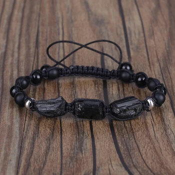 Bracelet Homme Tourmaline Noire