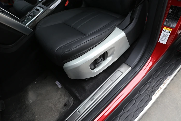 2 шт. для Land Rover Discovery Sport 2015-2018 автомобиль-Стайлинг АБС ХРОМ автомобильное сиденье Боковое покрытие аксессуары
