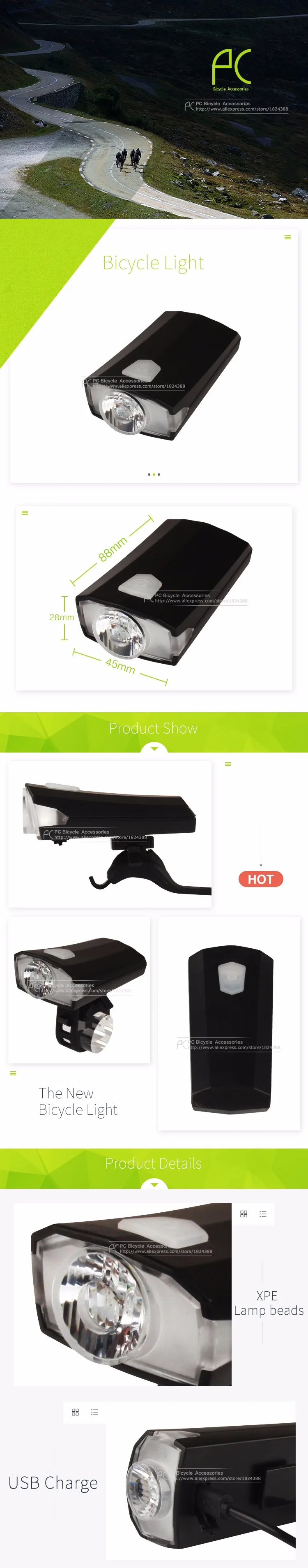 Cheap PCycling XPE Chip Bicycle Front Light Waterproof 4 Modes 200 Lumen Lamp Anti-glare Light Rechargable Flashlight High Power Light 0 Cheap PCycling XPE Chip Bicycle Front Light Waterproof 4 Modes 200 Lumen Lamp Anti-glare Light Rechargable Flashlight High Power Light 0