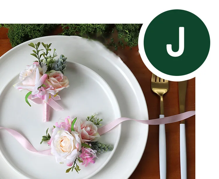 wedding boutonniere wrist corsage marriage  (7)